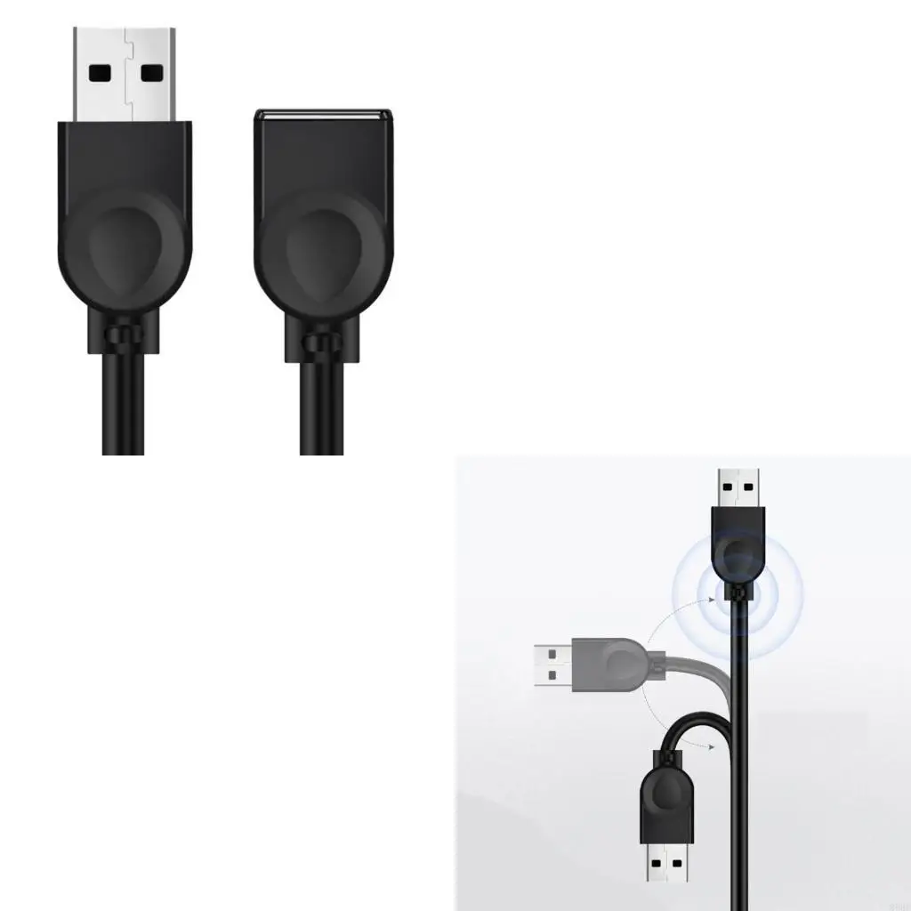 

896F USB3.0 Extension Cable USB Cable High Speeding USB Extender Cord Male to Female Data Transfer for Mouse Laptop