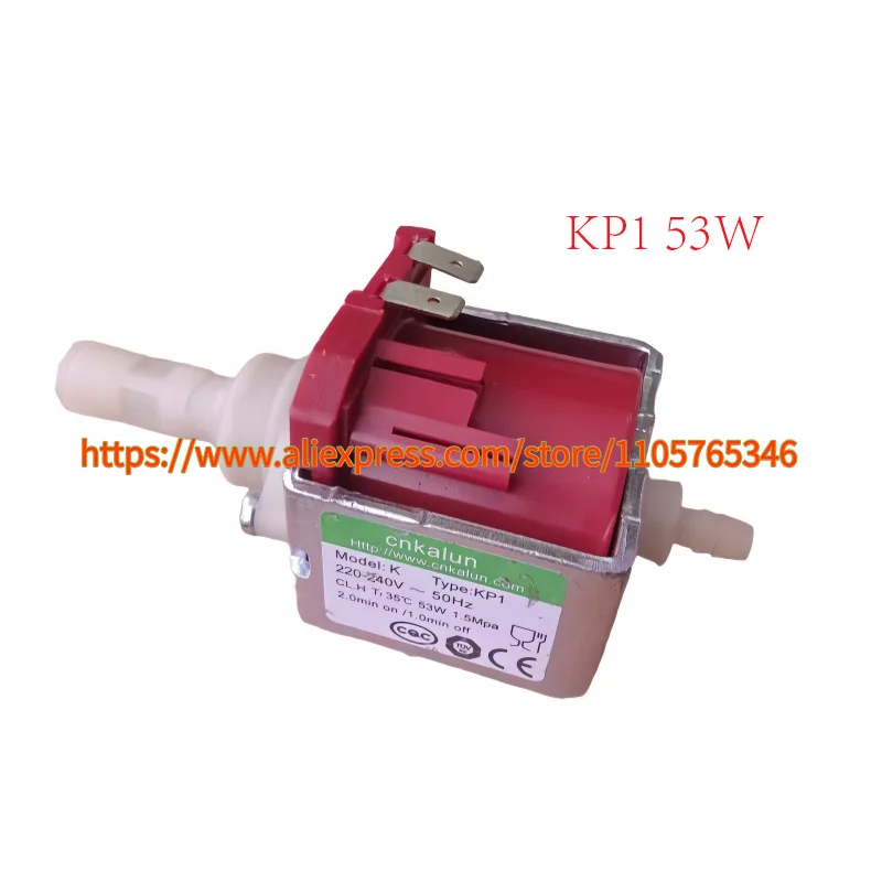 1pcs KP1 cnkalun 220-240 35W 53W Corrosion-Resistant Electromagnetic Pump Coffee Machine Self Suction Pump