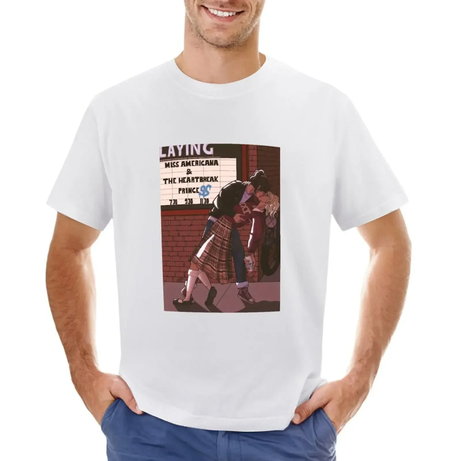 

Футболка Heart break Prince(ss), тяжелые рубашки, графическая одежда, мужские футболки