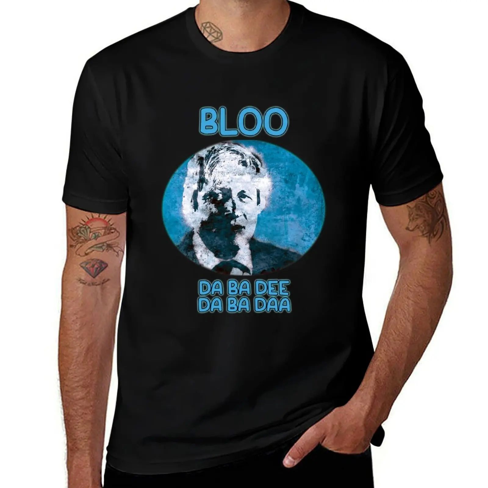 Boris Johnson, Bloo Da Ba Dee Da Ba Daa Design T-Shirt Sweat Absorbing Sports Tee Shirt T-Shirt