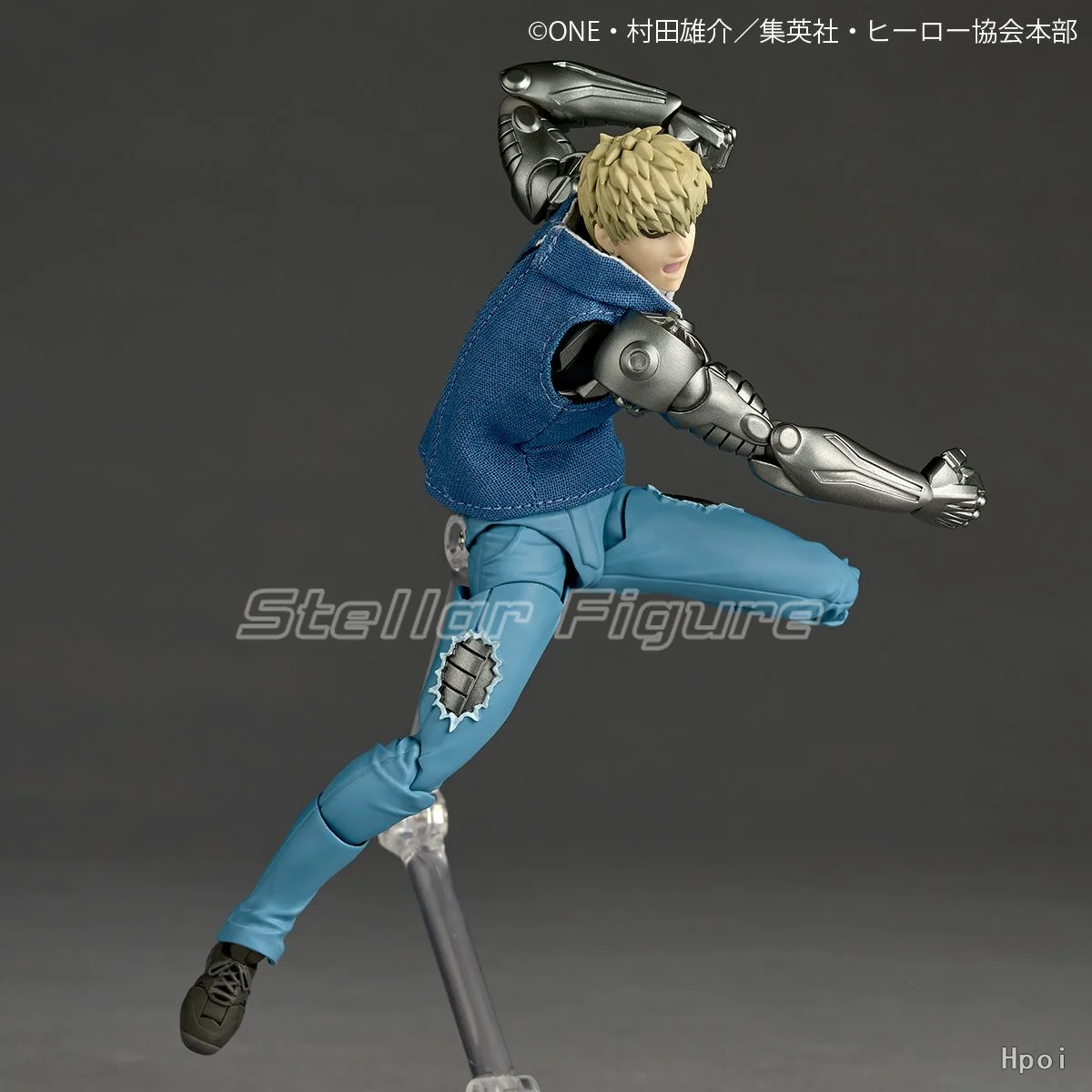 【SF】متوفر في المخزون مجموعة الرسوم المتحركة KAIYODO Revoltech One Punch Man Genos