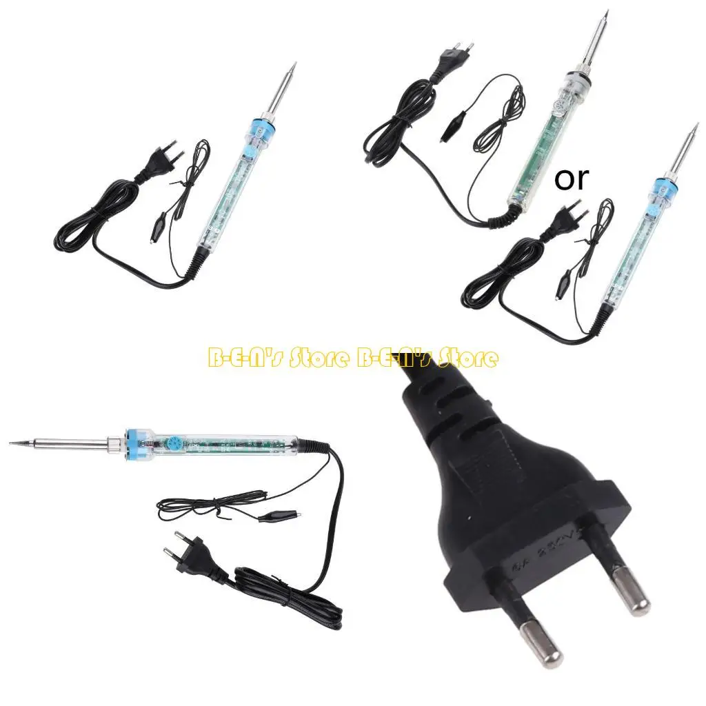 Y1AD 907 Adjustable Constant Temperature Electric Soldering Iron Lead-free 220V EU60W