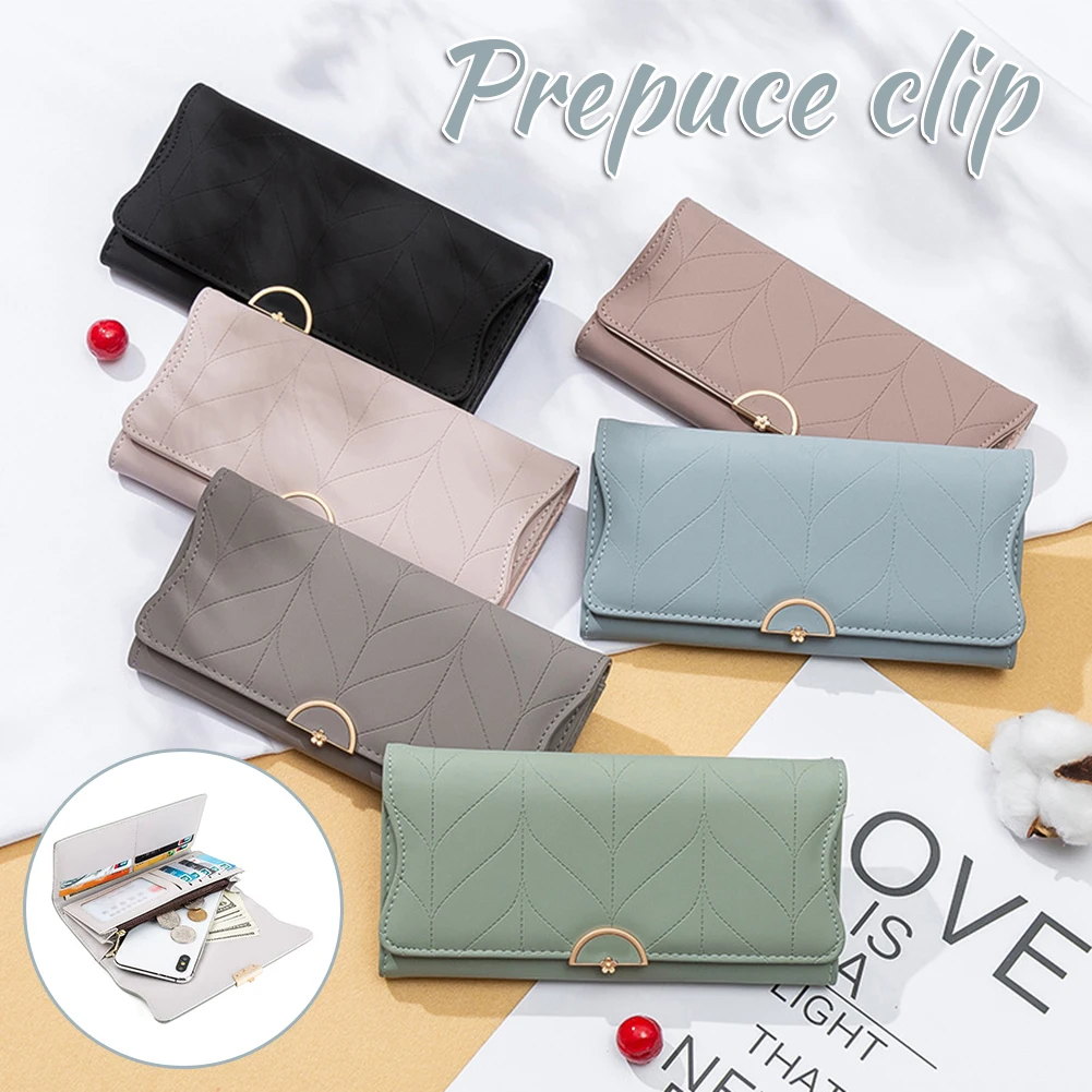 

Simple Fresh-Style Clutchs For Women Portable Wear-Resistant Coin Purse For Money Card Storaging