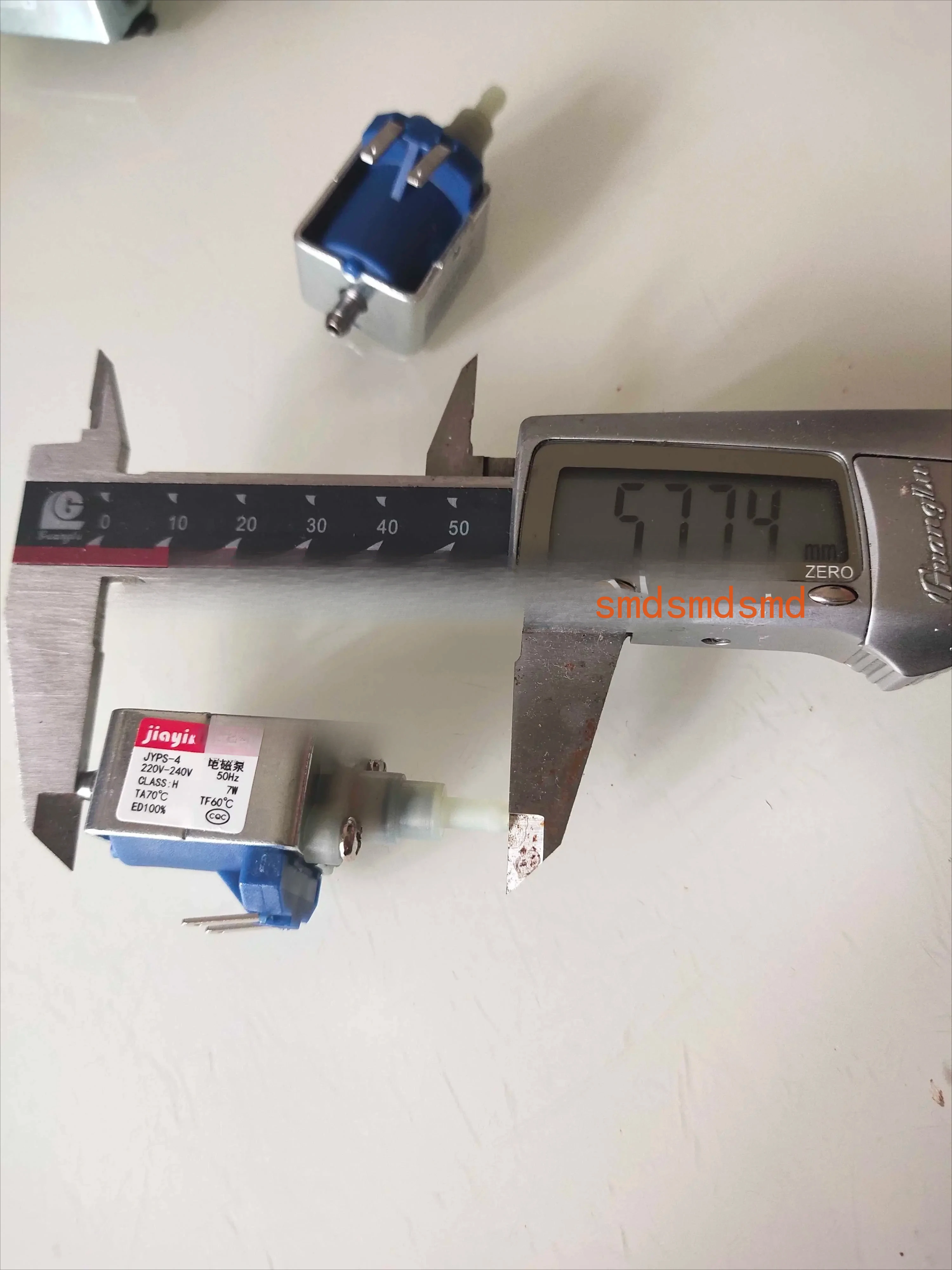 garment ironer mini electric iron JYPS-4  single head solenoid valve