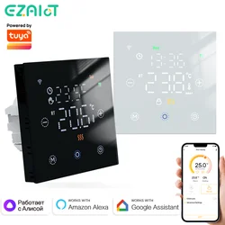 Tuya Smart Thermostat WiFi Remote Temperature Controller for Electric Floor Heating Water/Gas Boiler Voice Google Home Alexa