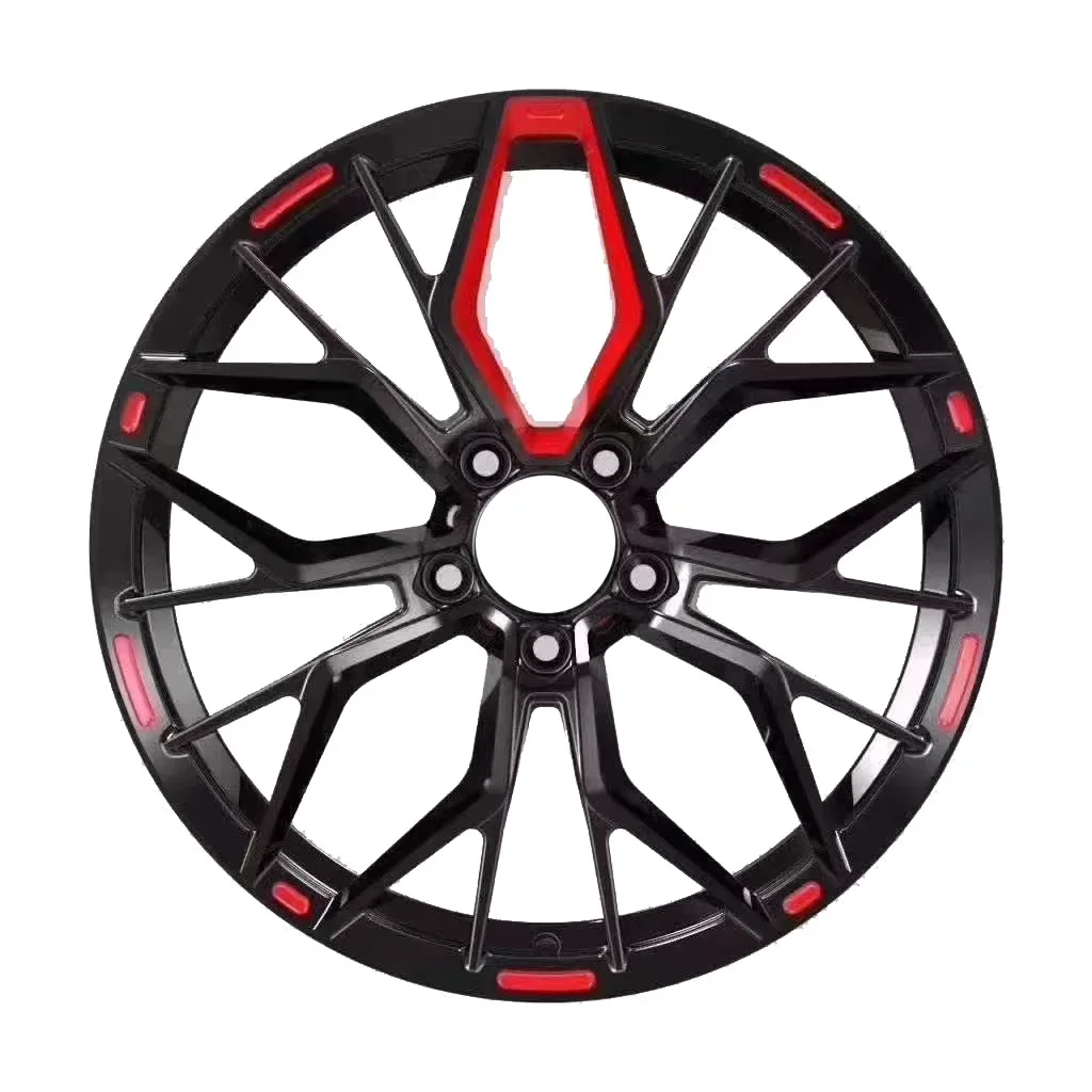 Luxury Sport Style Pcd 5x112 5x120 Lightweight Rims 18 19 20 21 22 Inch Custom Color Alloy Forged Car Wheels for Audi for Bmw