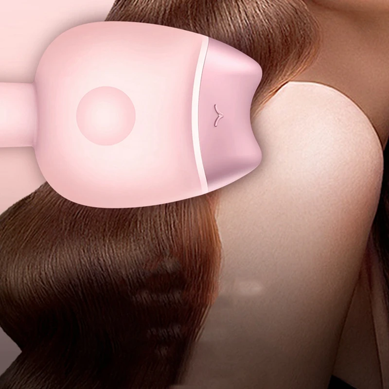 Автоматическая электрическая плойка для волос, щипцы для завивки волос с отрицательными ионами, 32 мм, с короткими щипцами