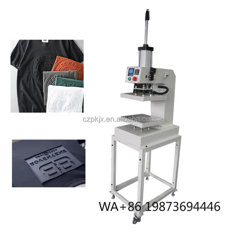 Clothing Embossing Machine, T-shirt Concave-Convex Embossing Equipment