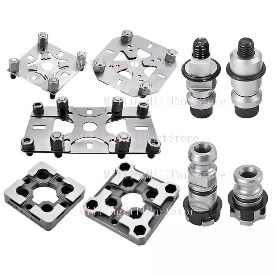 For System 3R Positioning Piece 54 /70 /75 Type ER Positioning Block Clamping Fixture Manual Chuck Precision Positioning Fixture