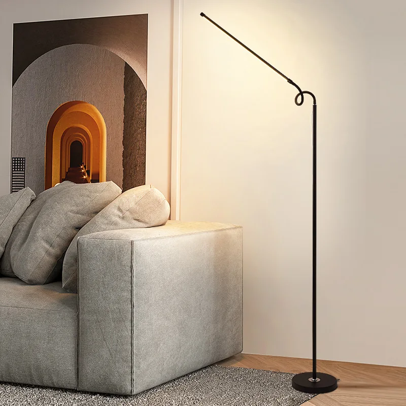 

Modern LED floor lamp suitable for living room study bedroom bedside simple modern eye protection standing table lamp