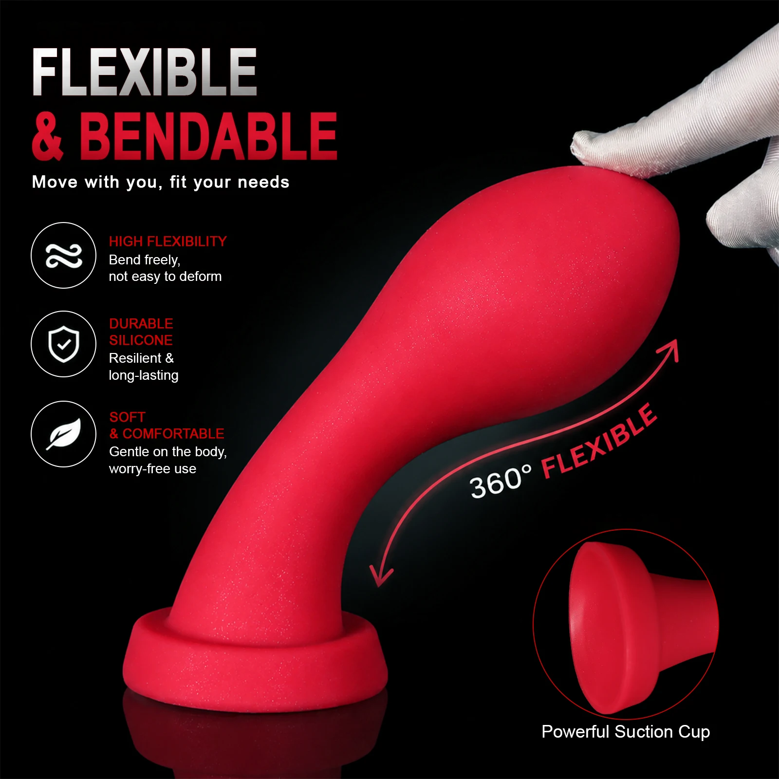 Adult Toys Huge Anal Plug Soft Silicone Anal Dildo Smooth Butt Plug Sex Toys For Women Gay Masturbation Dilation Anal Prostate18