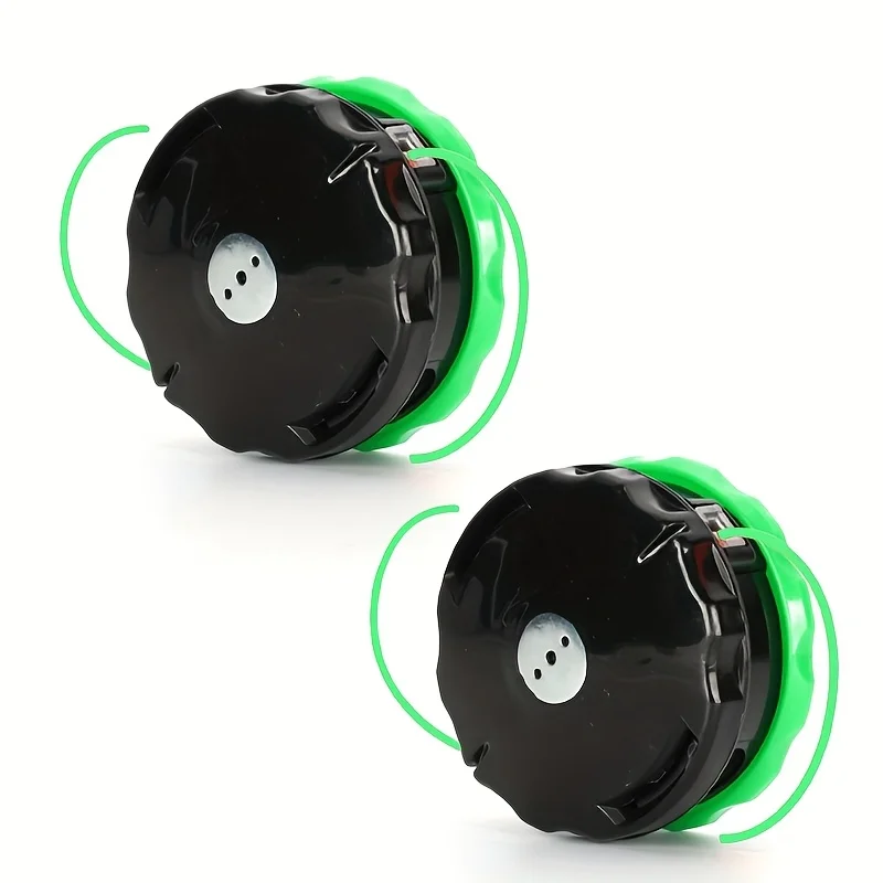 2026 New Model Green Grass Trimmer Head M10×1.25 Easy Refill Line Without Disassembly Fit Gasoline Brushcutter Lawn Care Replace