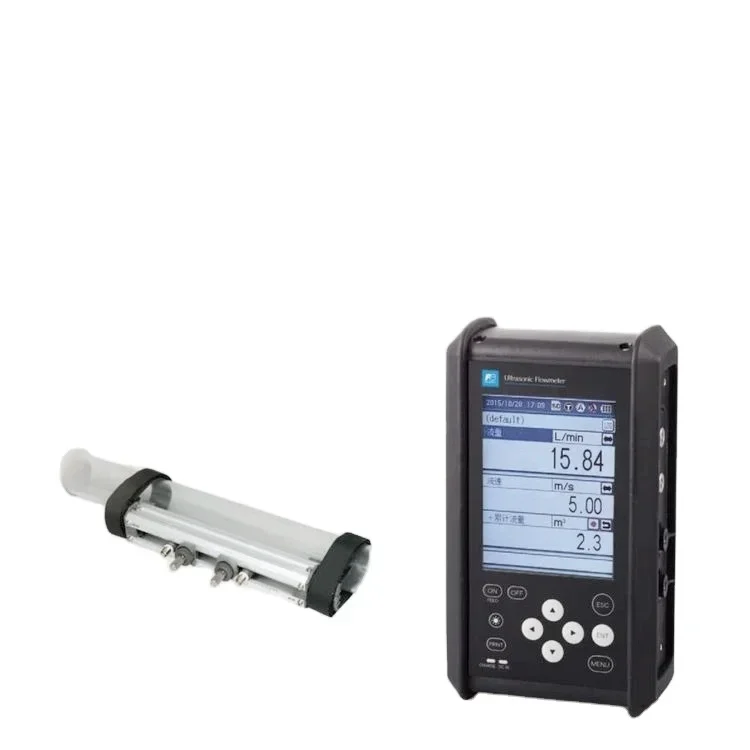 2025 Premium ProductsFuji Portable Ultrasonic Flow Meter Customizable OEM clamp-on Ultrasonic  Flowmeters Ranging from 13-6000mm