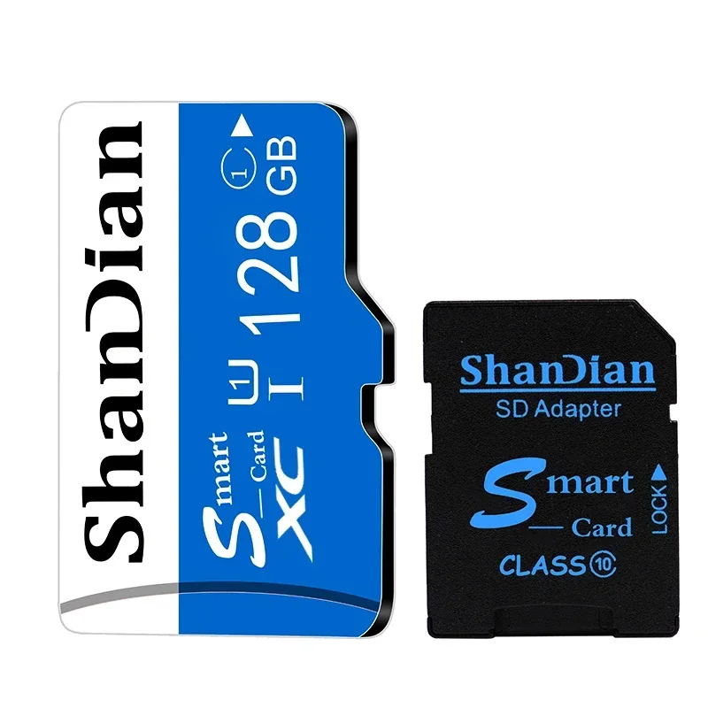 SHANDIAN Class 10 Mini SD Card 16GB Flash Memory 16GB Micro TF Card Driving Recorder Memory Card Memoria for Smartphone
