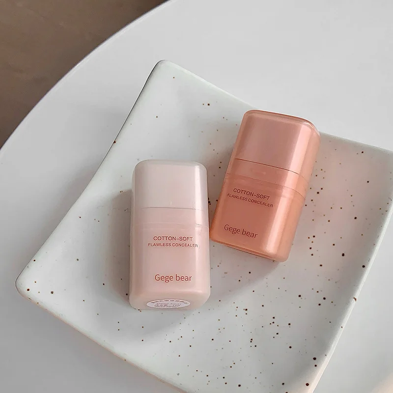 게게 베어 플로리스 컨실러, 여드름, 잡티, 다크서클 커버, 스핀 컨실러, 내추럴 메이크업, 컨실러