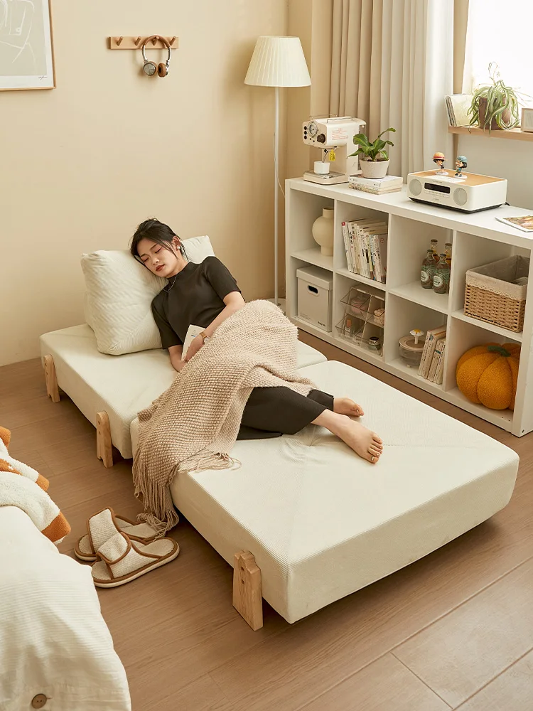 

Sleeping Bedroom Single Small Sofa Bed Balcony