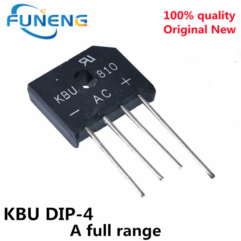 10PCS KBP310 1000V 3A bridge rectifier KBP206 KBP210 KBP307 KBP406 KBP310 KBP410