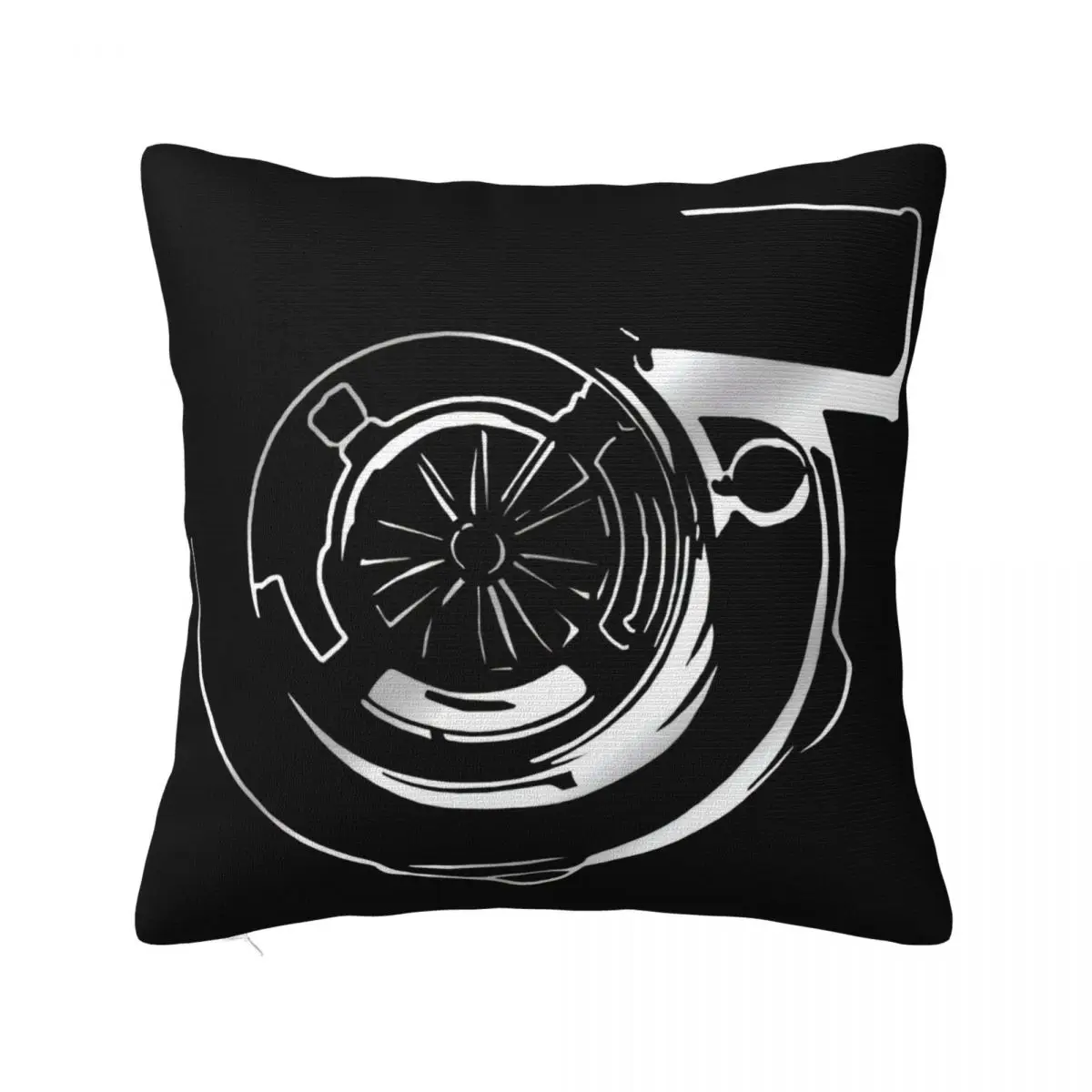 Turbo Boost Swea Jdm Tuning Drift Car New Silver Graphic Design S 5Xl Normal Pillow Case