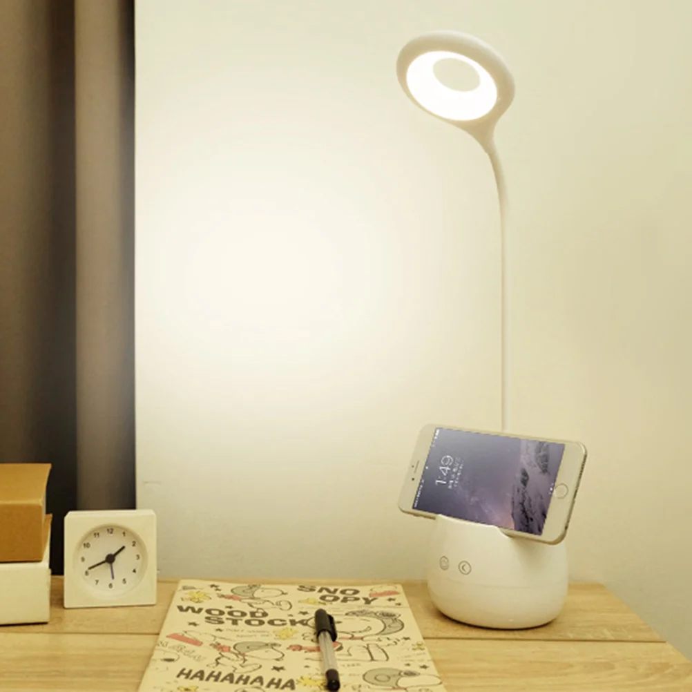 

2000mAh Dimmable LED Desk Lamp Touch Sensor USB Pencil Storage Eye-Caring Table Light for Bedroom