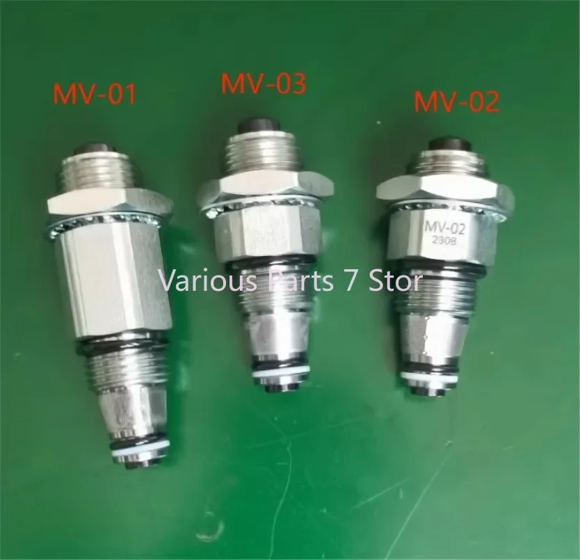 MV-03 Manual Lowering Valve for Stacker Truck MV-01 Forklift Pressure Relief MV-02 Hydraulic Thread Insertion Valve for Lift