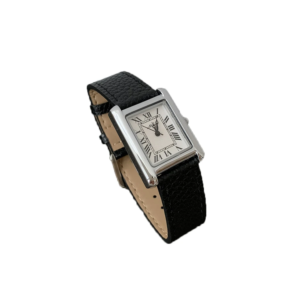 Fashion Temperament Vintage Senior Simplicity Belt Quartz Watch For women\'s girl Student gift Women\'s accessories