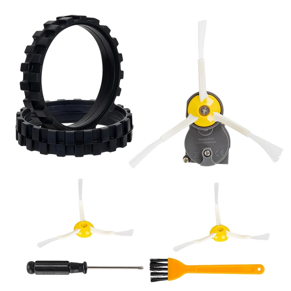 Side Brush Motor Module Tires Wheels Clean Brush Replacement For Roomba 500 600 700 800 900 I3 I7 E6 E5