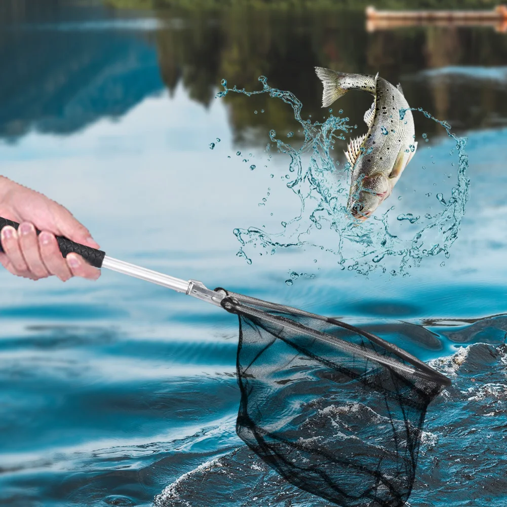 Jaring Ikan Lipat dari Paduan Aluminium, Jaring Ikan untuk Memancing Ikan Mas, Jaring Tangkap dan Lepas