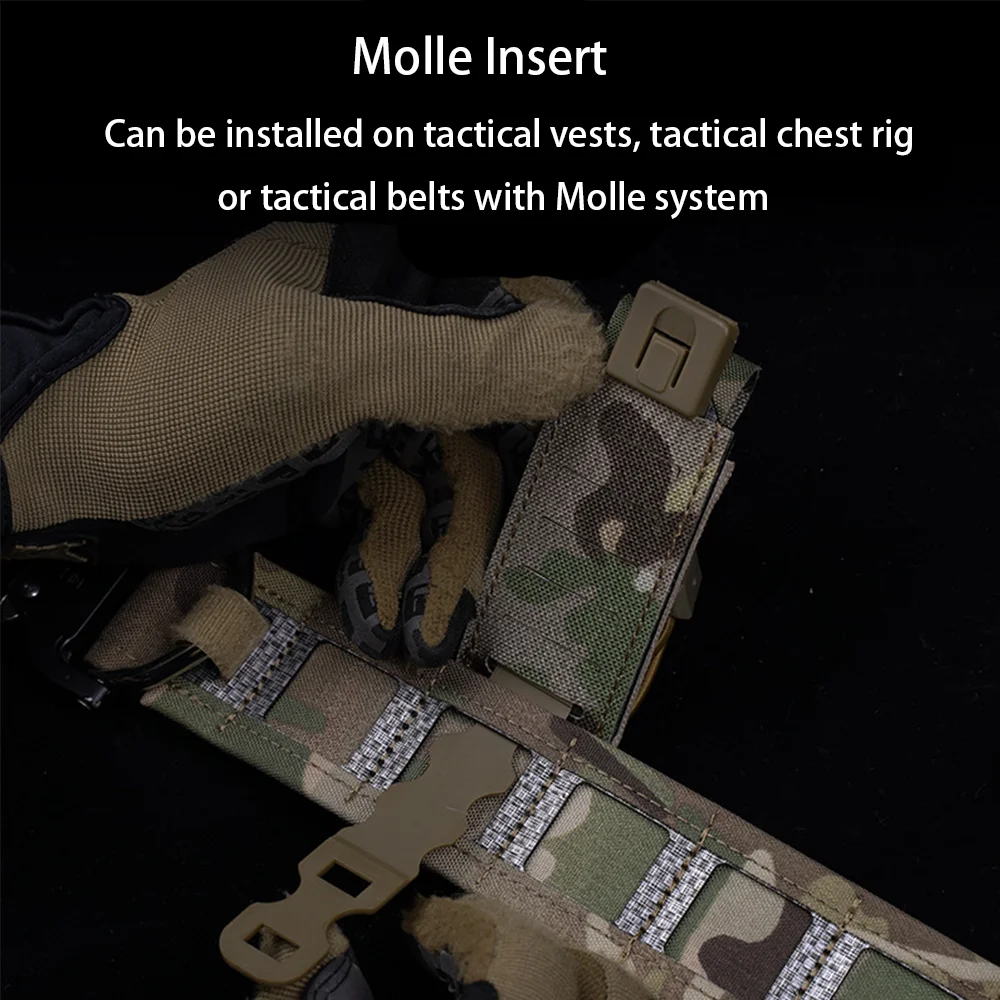 Tactical 9mm Pistol Magazine Pouch Molle Mag Pouch Holster Airsoft accessorio da caccia