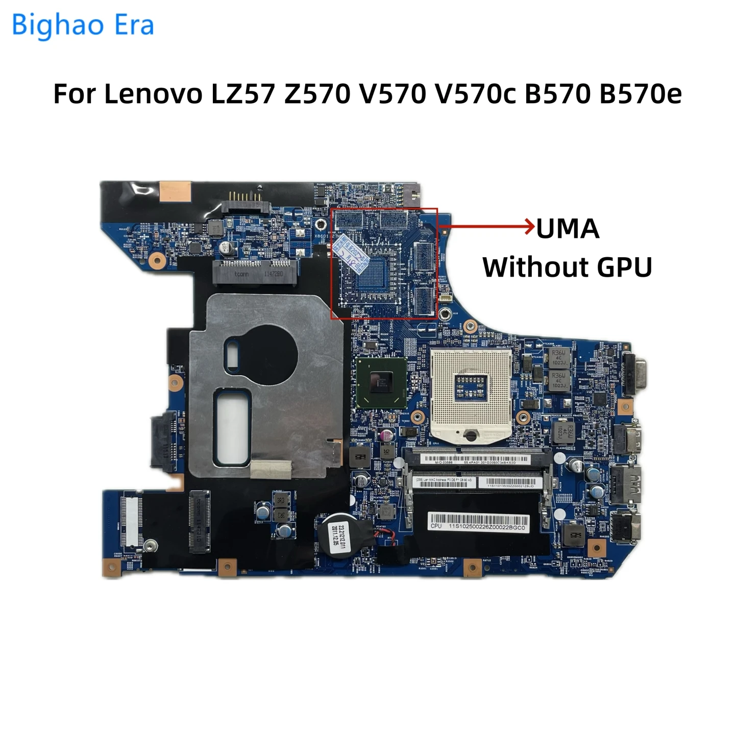 For Lenovo B570 B570e V570 V570C LZ57 Z570 Laptop Motherboard With HM65 Chipset UMA DDR3 10290-2 48.4PA01.021 100% Fully Tested