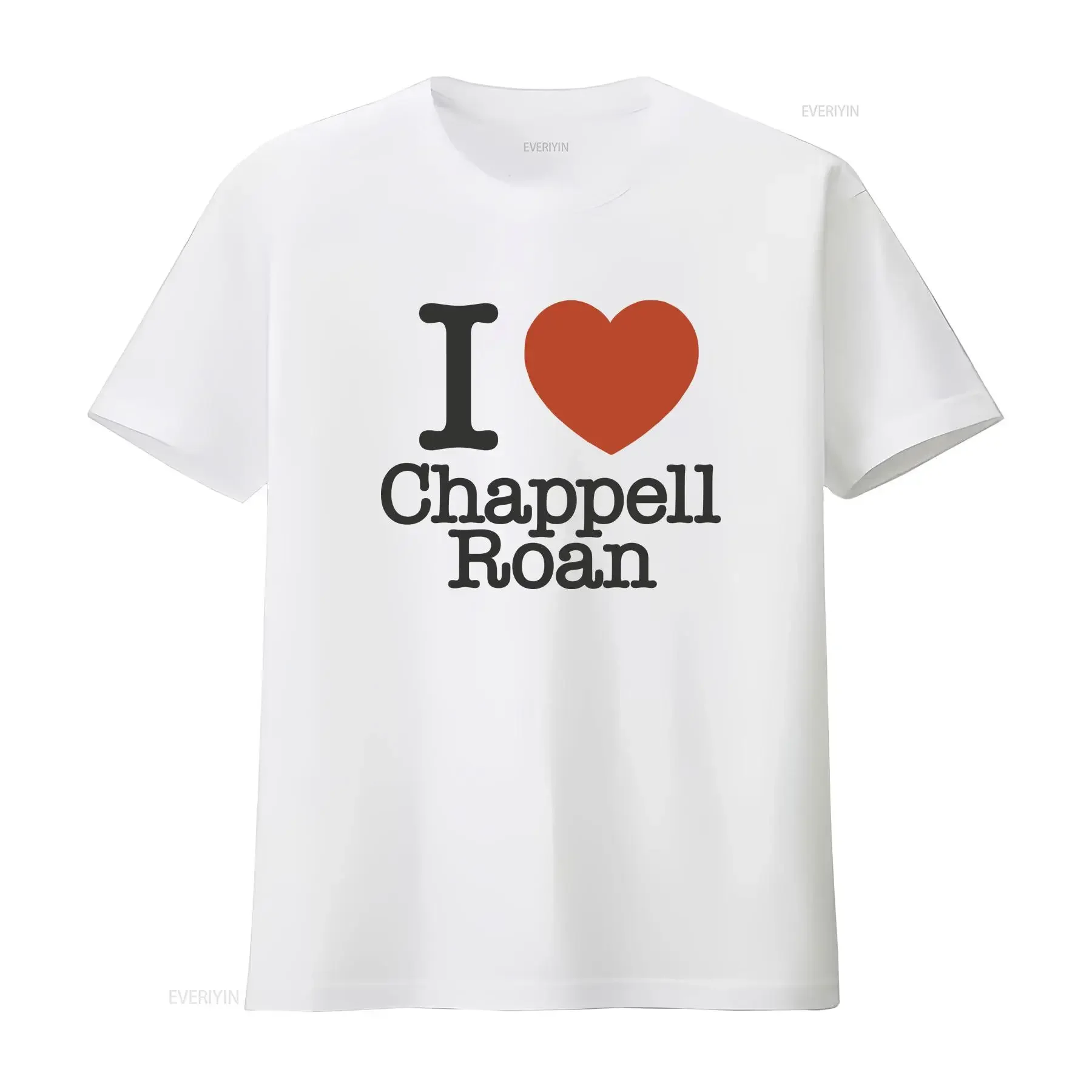 I Love Chappell Roan T Shirt vintage Washed Top For Everyday Wear Stylish designer clothes Soft graphic streetwear Casual
