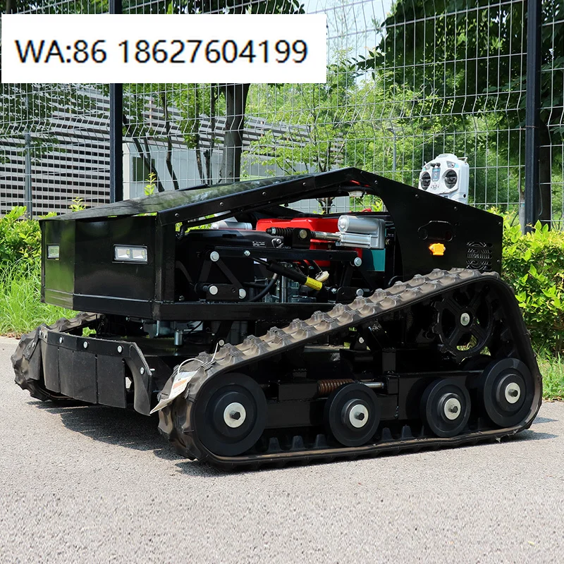 

O V Approved Smart Lawn Mower 16 Crawler Intelligent Remote Control Robot Garden Grass Cutter Cordless