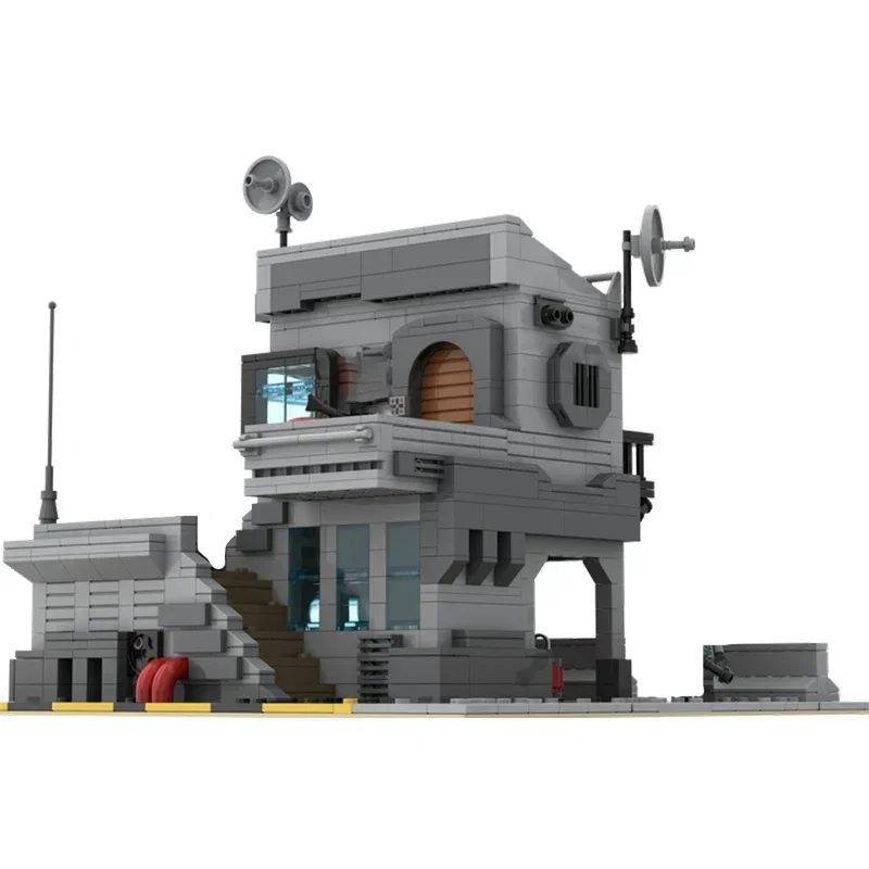 Star Movie Modell Moc Bausteine Modulare kaiserliche Basis # 2-Command Center-Technologie, Blöcke, Geschenke, Weihnachtsspielzeug, DIY-Montage