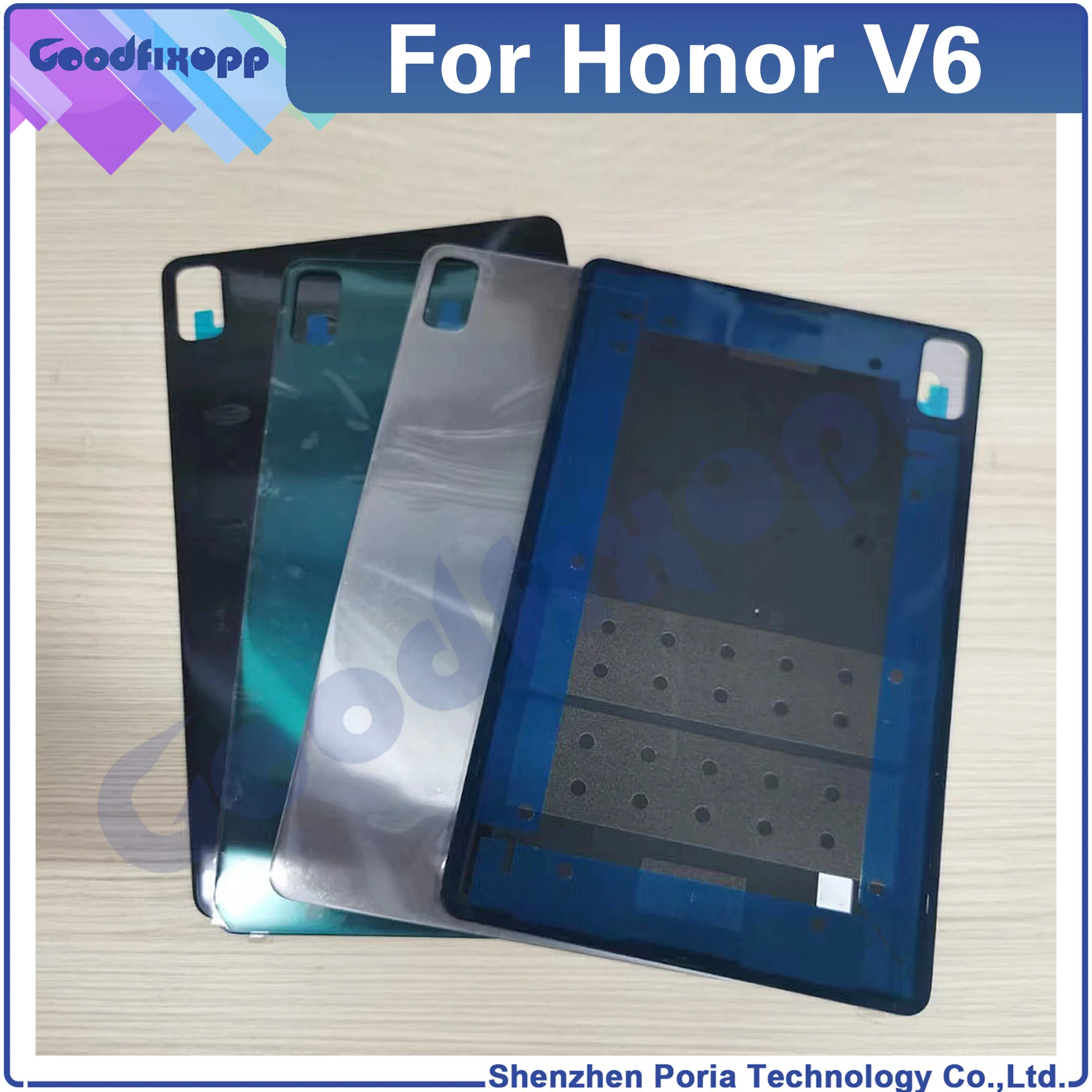 

For Honor V6 KRJ-W09 KRJ-AN00 Back Cover Door Housing Battery Rear Case Repair Parts Replacement