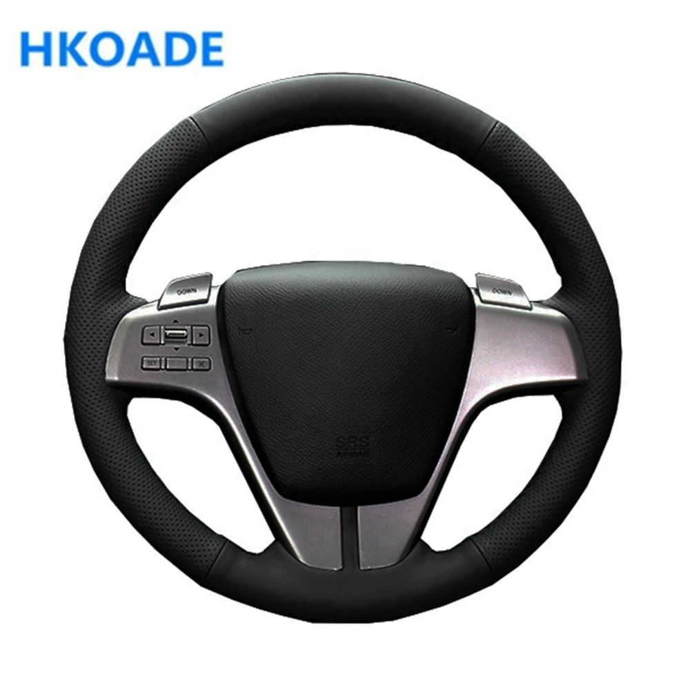 Customize DIY Micro Fiber Leather Car Steering Wheel Cover For Mazda 6 (GH) 2007 2008 2009 2010 2011 2012 Car Interior