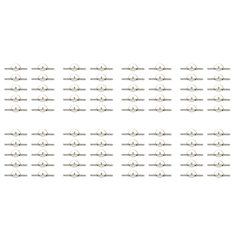 BAAJ-80Pcs Door Window Cupboard Drawer Bin Single Nylon Sliding Roller Pulley Wheel