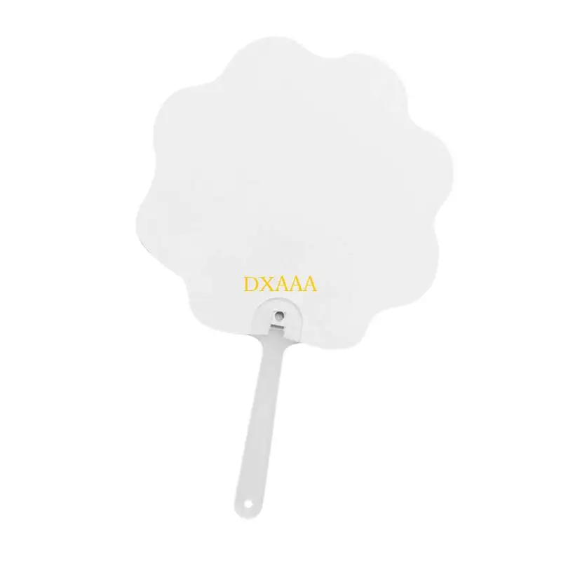 DXAA Sublimation Fan DIY Blanks Hand Fan Heat Transfer Printing Folding Handheld Fan for Dancing,Wedding,Home DecorationS