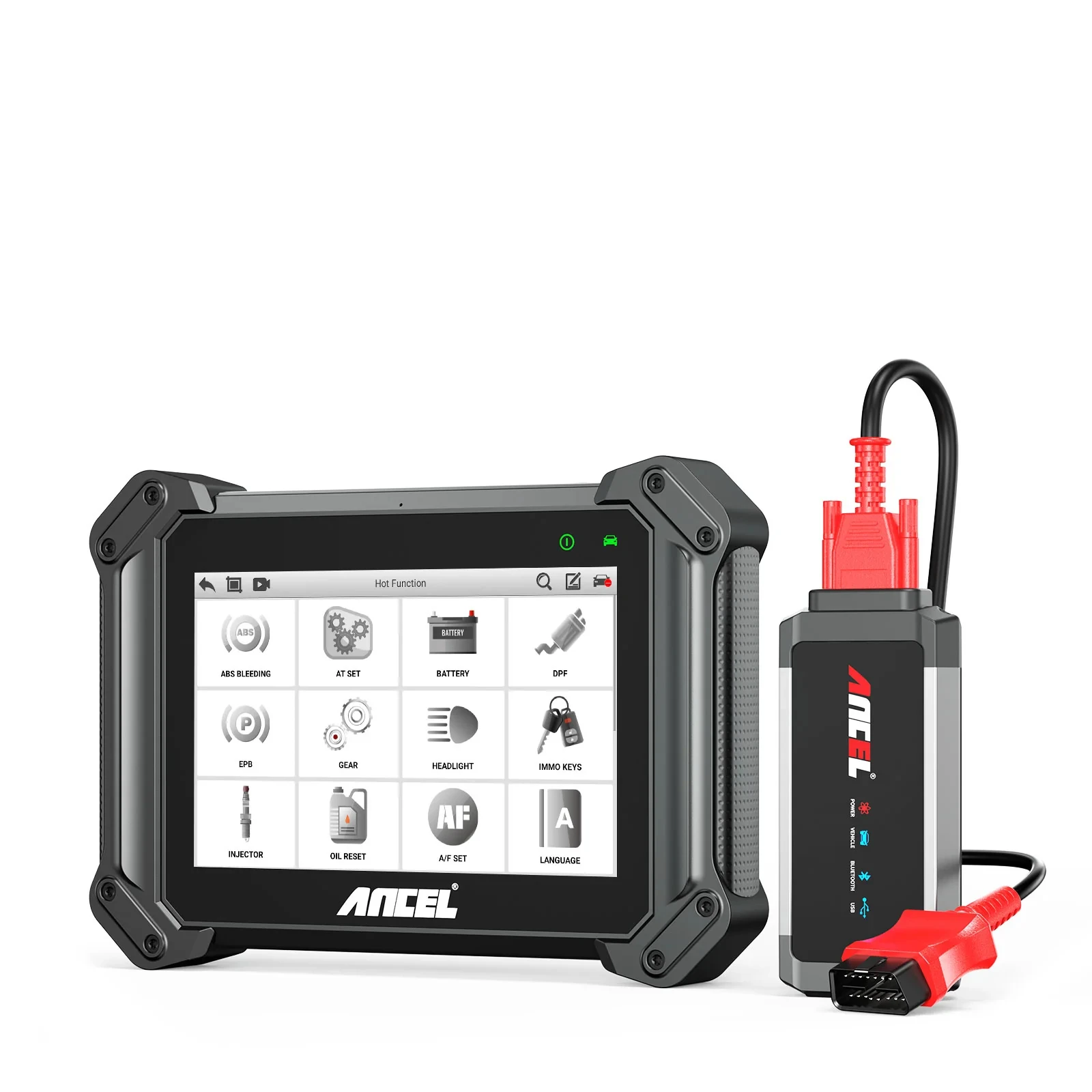 

2025 ANCEL V6 PRO+HD 2 Year Free Update Diagnostic Tools For Heavy Duty Truck And Car Two In One Automotive Full System Scanner