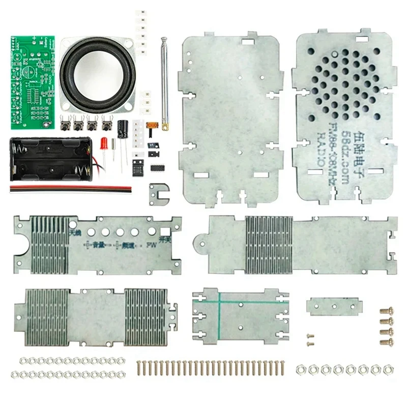 

New RDA5807 FM Radio Assembly Kit FM Electronic Products Production DIY Welding Practice Circuit Board Parts