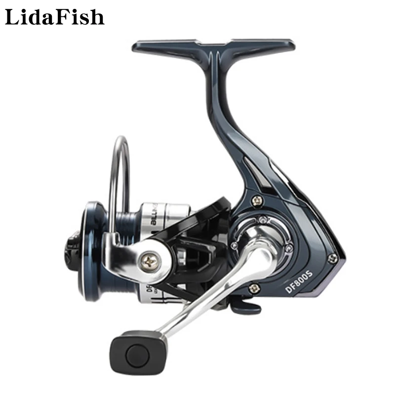 

LIDAFISH New 800-2500 DF-Series 5.2:1 High Quality Mini Spinning Wheel 3+1BB Left/Right Interchangeable Fishing Reel