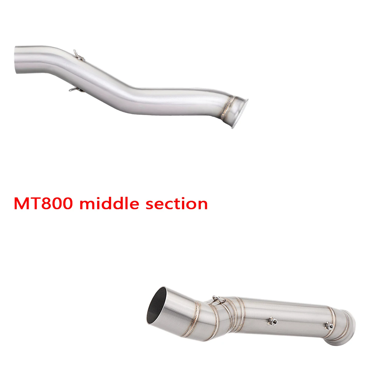 

1 piece stainless steel mid-section exhaust pipe suitable for CFMOTO 800MT 790ADV motorcycle modification