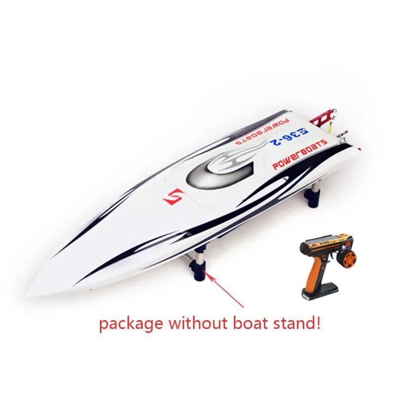 E36 Fiber Glass White Electric High Speed Racing  RC Boat W/ Motor Servo ESC Battery Toucan Toys for Adults Gift THZH0035-SMT8