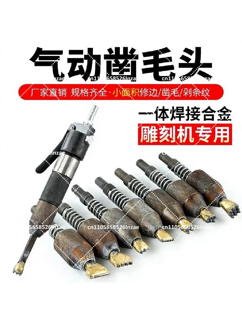 Pneumatic Engraving Pen Chisel Head Stone Trimming Tool for Carving