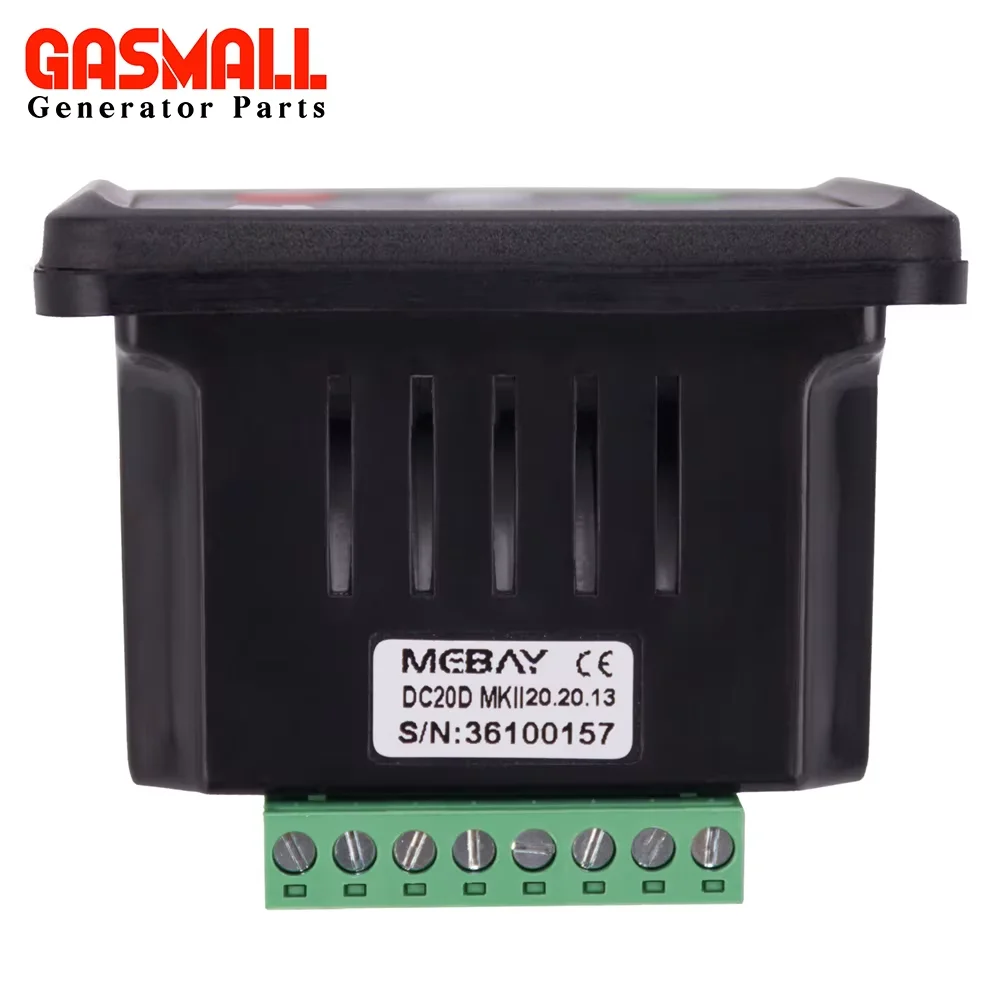 DC20D MKII Auto Manual Start Stop Switch Control Diesel Gas Lpg Plastic Control Panel Genset Controller Module Parts