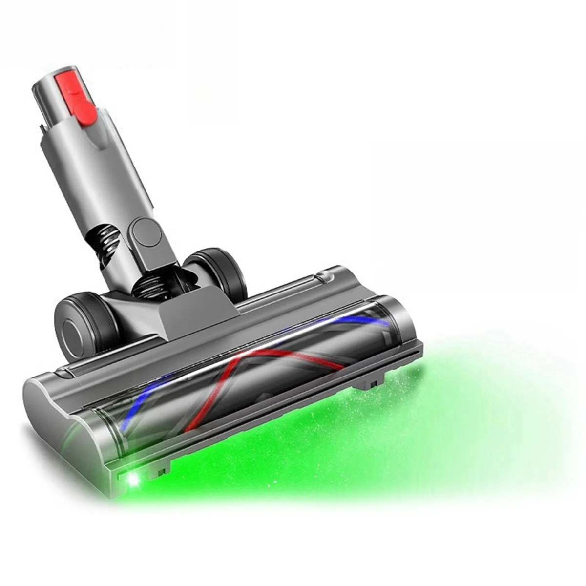 Vacuum Attachment for V10 Slim V12 Slim Floor Soft Roller Brush with LED Dust Lights for Hardwood