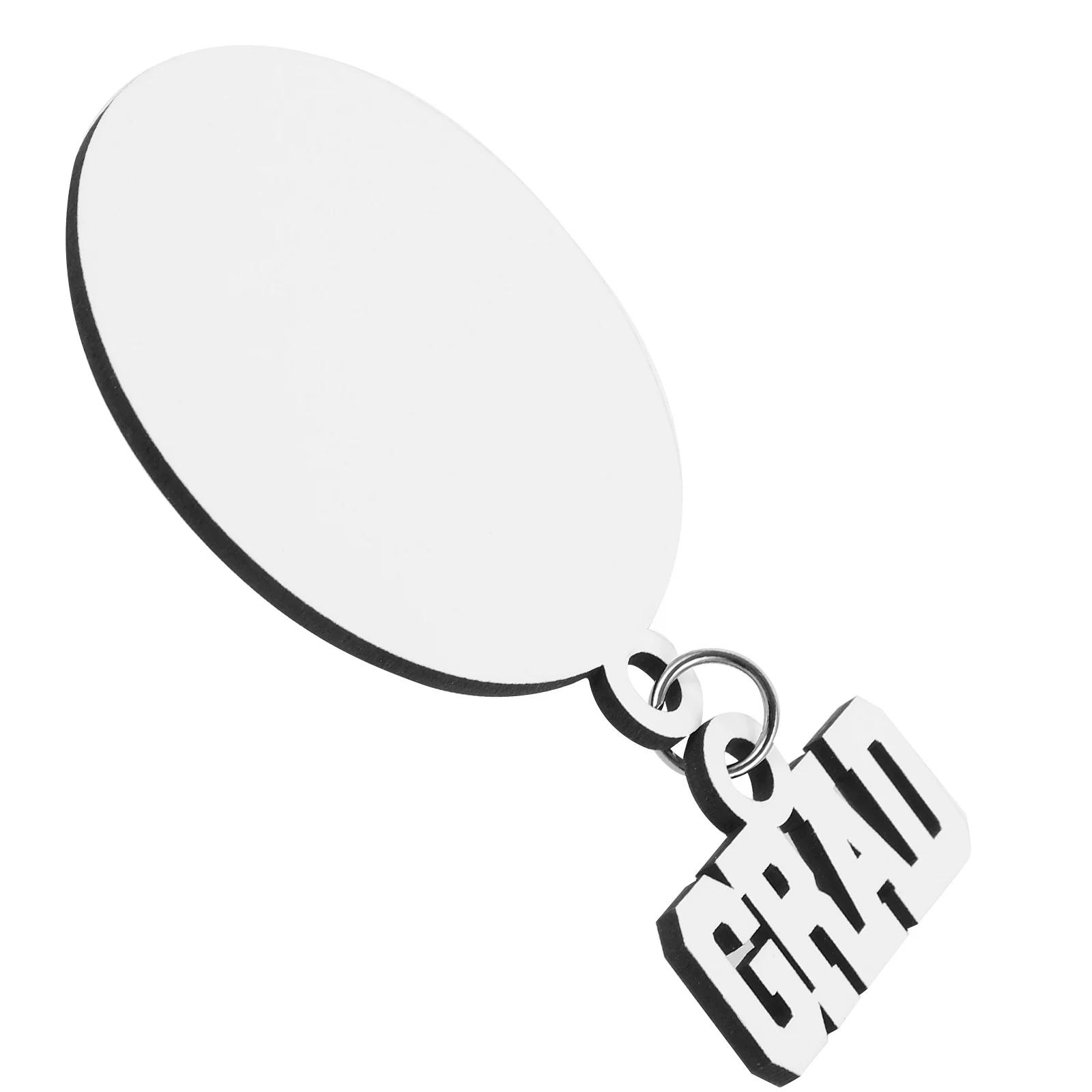 

Graduation Brooch Pin DIY Heat Transfer Printing Creative Gift for Grad Friends Lapel Decorative Brooch Pin Graduation Gift