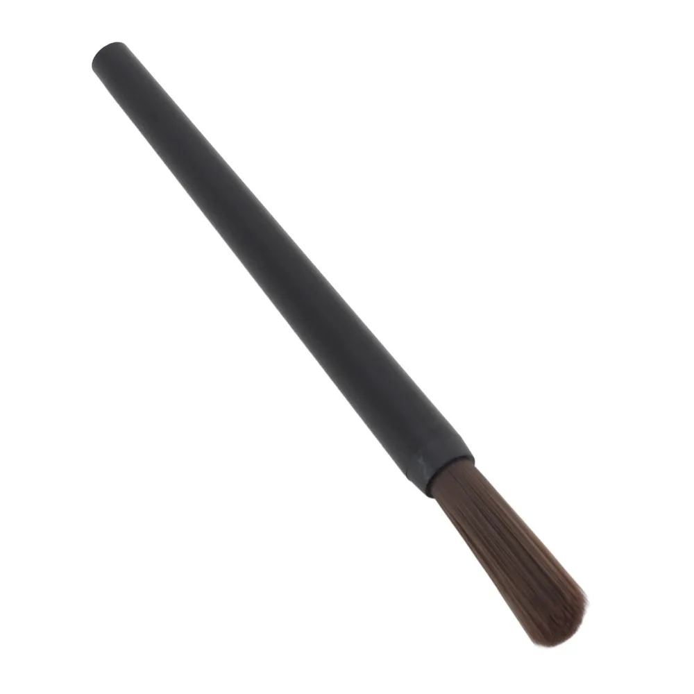 2 Pcs set Nylon Brush Coffee Grinder Cleaning Brush Black Color High Efficiency Espresso Grounds Brush Plastic Handle