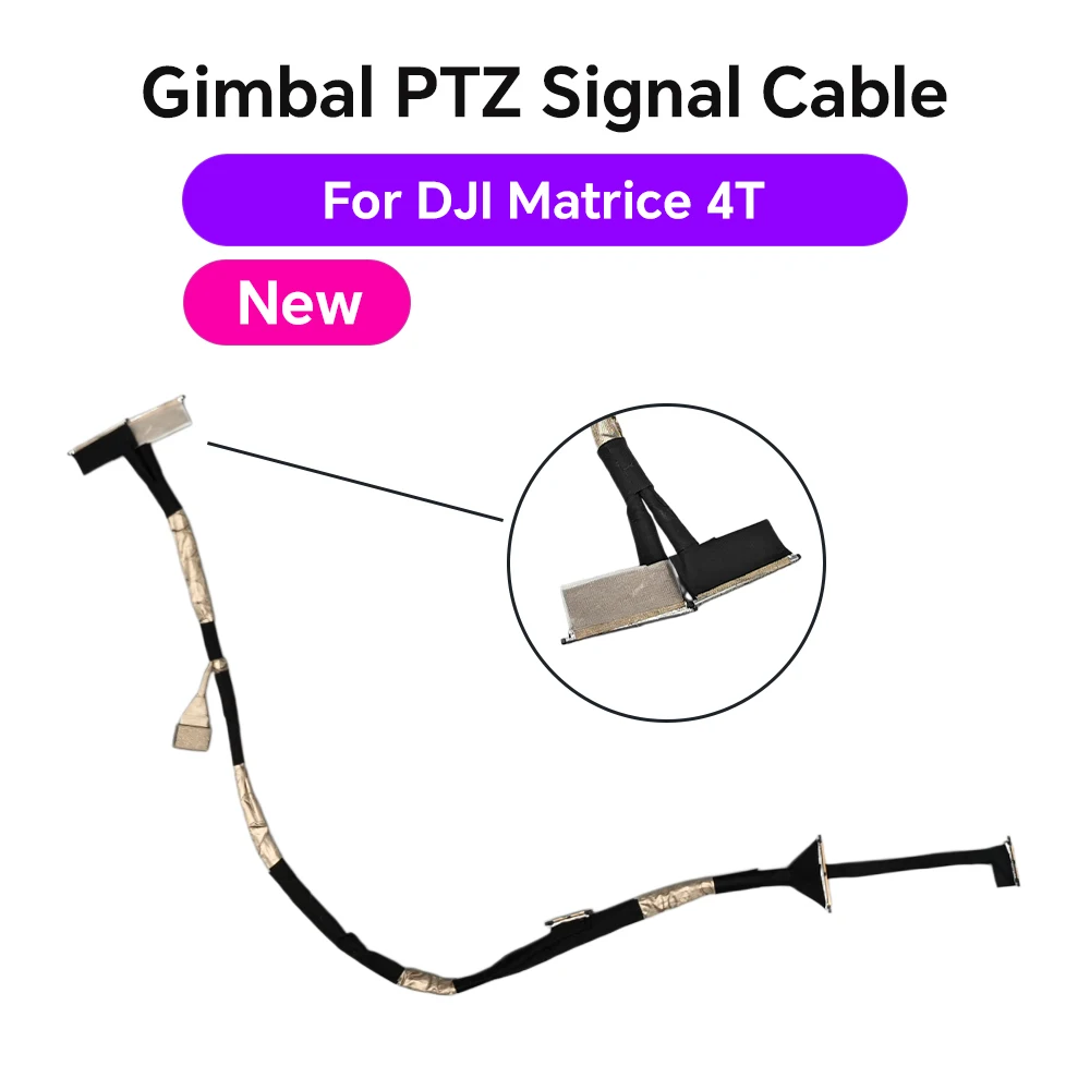 

Новый коаксиальный кабель PTZ для Matrice 4T, сигнальный кабель для ремонта подвеса, аксессуары для сигнального кабеля PTZ Matrice 4T