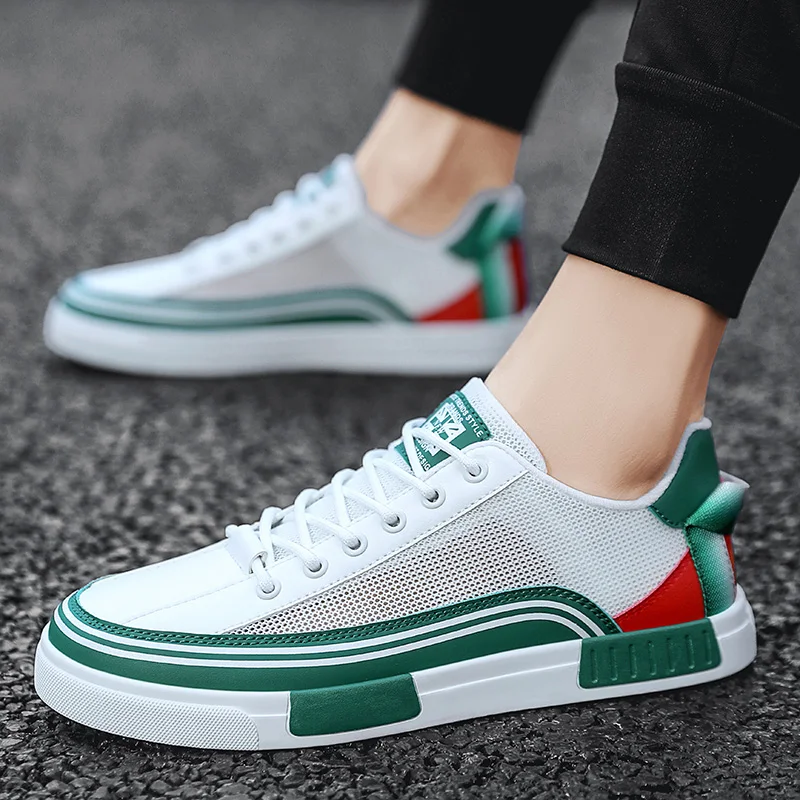 Mesh Skate Sneakers minimalist comfortable shoes Men's Casual Sports Shoes Student Men's Skateboard Shoes Comfortable