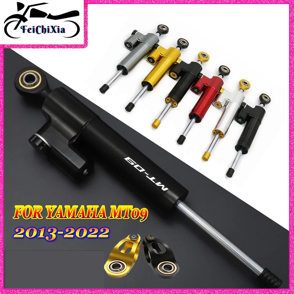 

Motorcycle Steering Stabilizer Dampers CNC For YAMAHA MT09 MT-09 FZ-09 FZ09 2013-2022 2015 2014 Motorbike Oil Damper Accessories