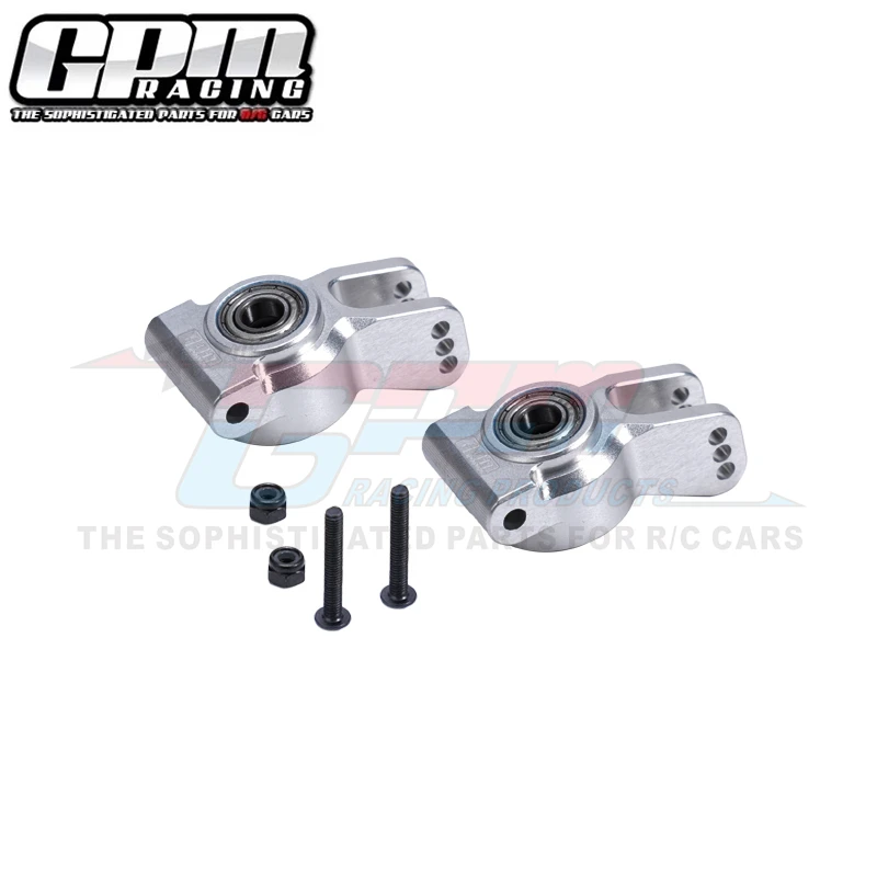 GPM Alu 7075 Set Hub belakang bantalan lebih besar untuk LOSI 1/10 ketahanan Lasernut Ultra 4